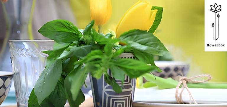 Modern floral arrangement inspired by the latest floral trends