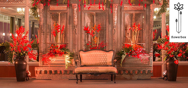 Modern floral arrangement inspired by the latest floral trends